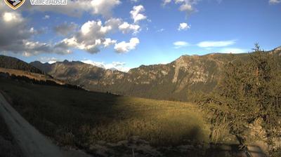 immagine della webcam nei dintorni di Pila: webcam Torgnon