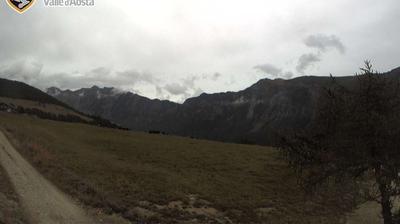 immagine della webcam nei dintorni di Cervinia Plateau Rosa: webcam Torgnon