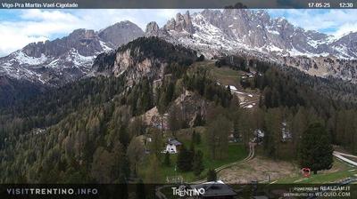 Preview delle webcam di Vigo di Fassa: Vigo Pra Martin