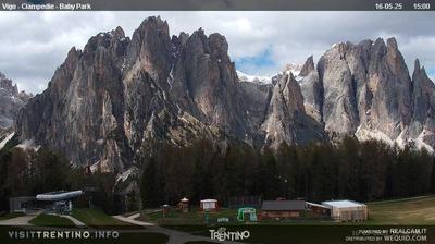 immagine della webcam nei dintorni di Bellamonte: webcam Vigo Ciampedie