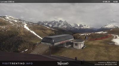 immagine della webcam nei dintorni di Vigo di Fassa: webcam Alpe Lusia