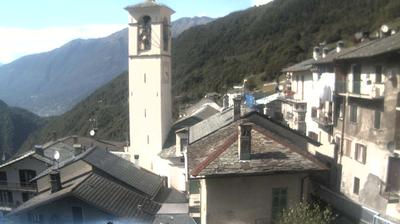 immagine della webcam nei dintorni di Val di Mello: webcam Albaredo per San Marco