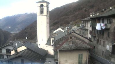 immagine della webcam nei dintorni di Val di Mello: webcam Albaredo per San Marco