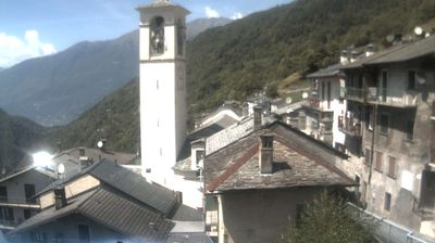 immagine della webcam nei dintorni di Rasura: webcam Albaredo per San Marco