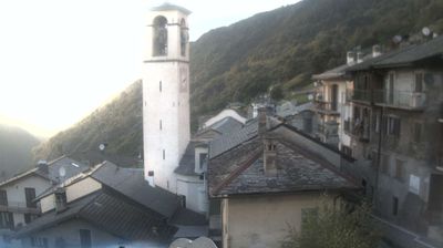 immagine della webcam nei dintorni di Val di Mello: webcam Albaredo per San Marco