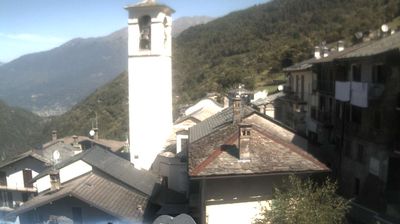 immagine della webcam nei dintorni di Val di Mello: webcam Albaredo per San Marco