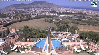 immagine della webcam nei dintorni di Santa Flavia: webcam Palermo Boccadifalco