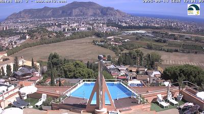 immagine della webcam nei dintorni di Isola delle Femmine: webcam Palermo Boccadifalco