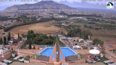 immagine della webcam nei dintorni di Santa Flavia: webcam Palermo Boccadifalco