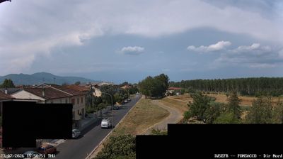 immagine della webcam nei dintorni di Montecatini Val di Cecina: webcam Ponsacco