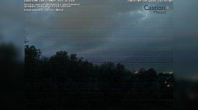 immagine della webcam nei dintorni di Lago Santa Croce (alto): webcam Alpe Nevegal