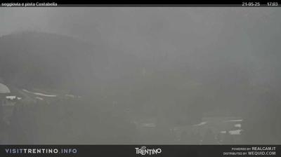 immagine della webcam nei dintorni di Palù del Fersina: webcam Alpe Cermis