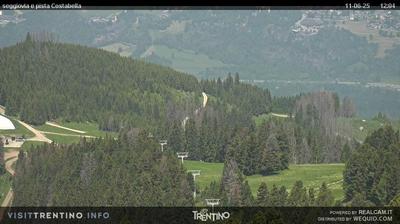 immagine della webcam nei dintorni di Predazzo: webcam Alpe Cermis