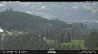 immagine della webcam nei dintorni di Cavalese: webcam Alpe Cermis
