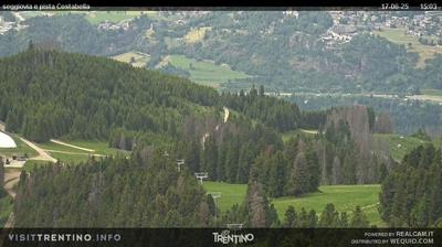 immagine della webcam nei dintorni di Bellamonte: webcam Alpe Cermis