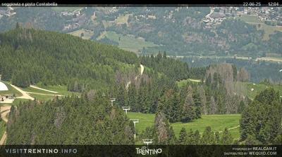 immagine della webcam nei dintorni di Palù del Fersina: webcam Alpe Cermis