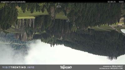 immagine della webcam nei dintorni di Castello Tesino: webcam Alpe Cermis