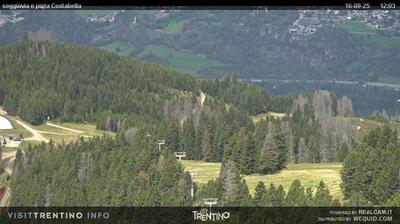 immagine della webcam nei dintorni di Bedollo: webcam Alpe Cermis