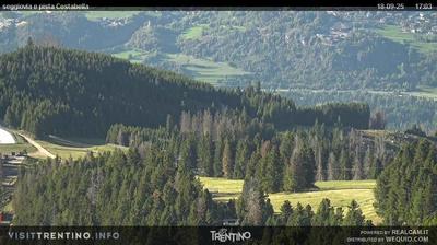 immagine della webcam nei dintorni di Canal San Bovo: webcam Alpe Cermis