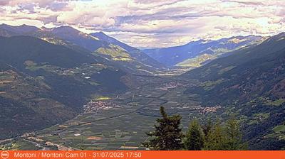 Preview delle webcam di Prato allo Stelvio: Montoni - Obervinschgau - Südtirol - Alta Val Venosta Alto Adige