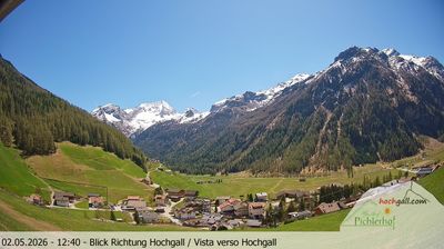 immagine della webcam nei dintorni di Brunico: webcam Riva di Tures