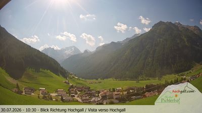 immagine della webcam nei dintorni di Brunico: webcam Riva di Tures