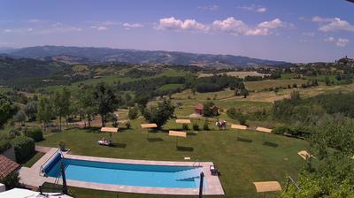 immagine della webcam nei dintorni di Verucchio: webcam Perticara di Novafeltria