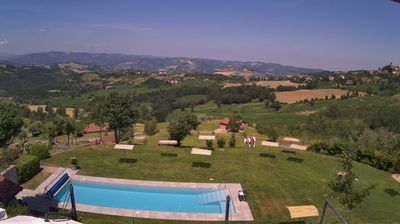immagine della webcam nei dintorni di Longiano: webcam Perticara di Novafeltria