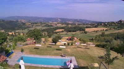 immagine della webcam nei dintorni di Castrocaro Terme e Terra del Sole: webcam Perticara di Novafeltria