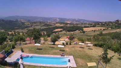 immagine della webcam nei dintorni di Castrocaro Terme e Terra del Sole: webcam Perticara di Novafeltria