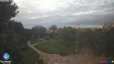 immagine della webcam nei dintorni di Lido Conchiglie: webcam Supersano