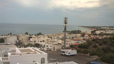 immagine della webcam nei dintorni di Marina di Pescoluse: webcam Torre Vado