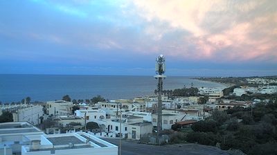 immagine della webcam nei dintorni di Castrignano del Capo: webcam Morciano di Leuca