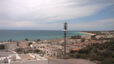immagine della webcam nei dintorni di Marina di Pescoluse: webcam Torre Vado