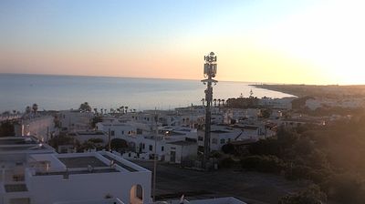immagine della webcam nei dintorni di Santa Cesarea Terme: webcam Torre Vado
