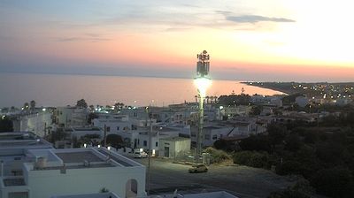 immagine della webcam nei dintorni di Morciano di Leuca: webcam Torre Vado