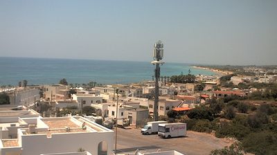 immagine della webcam nei dintorni di Torre San Giovanni: webcam Torre Vado