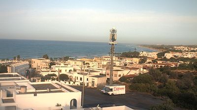 immagine della webcam nei dintorni di Morciano di Leuca: webcam Torre Vado