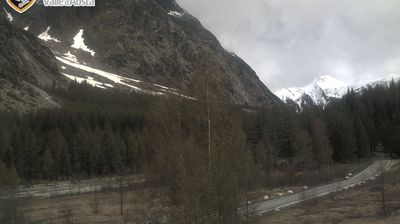 immagine della webcam nei dintorni di Punta Helbronner: webcam La Palud