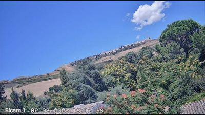 immagine della webcam nei dintorni di Cefalù: webcam Petralia Soprana