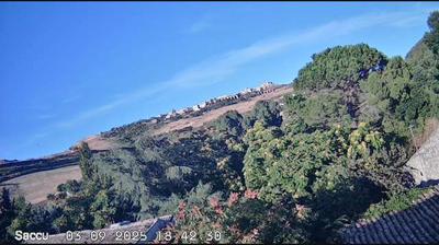 immagine della webcam nei dintorni di Piano Battaglia: webcam Petralia Soprana