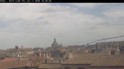 immagine della webcam nei dintorni di Pratica di Mare: webcam Roma Ovest