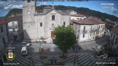 immagine della webcam nei dintorni di Santa Maria del Molise: webcam Rionero Sannitico