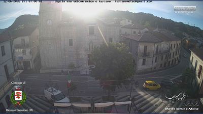 immagine della webcam nei dintorni di Acquaviva d'Isernia: webcam Rionero Sannitico