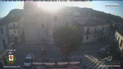 immagine della webcam nei dintorni di Pescocostanzo: webcam Rionero Sannitico