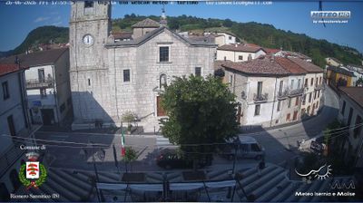 immagine della webcam nei dintorni di Monteroduni: webcam Rionero Sannitico