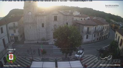 immagine della webcam nei dintorni di Schiavi di Abruzzo: webcam Rionero Sannitico