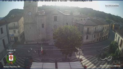 immagine della webcam nei dintorni di Pescopennataro: webcam Rionero Sannitico