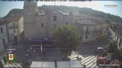 immagine della webcam nei dintorni di Scontrone: webcam Rionero Sannitico