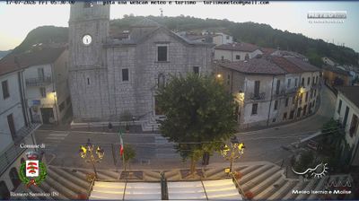 immagine della webcam nei dintorni di Campitello Matese: webcam Rionero Sannitico